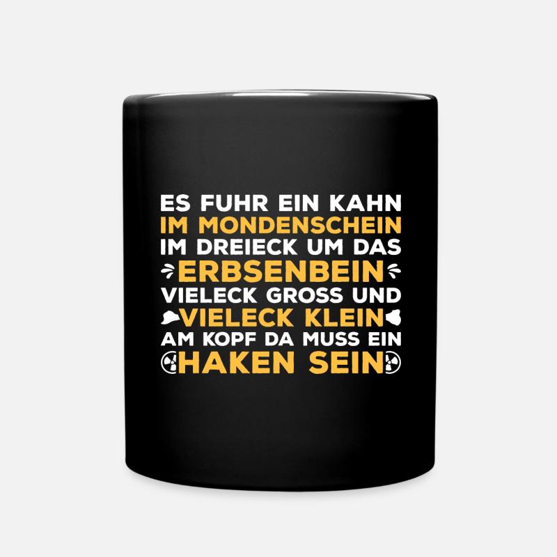 MTRA Medizinisch-Technischer Radiologie Mta - Tasse einfarbig - Schwarz