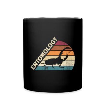 Entomologie Entomologiste Insectes - Mug uni - noir - Devant