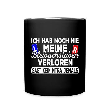 MTRA Medizinisch-Technischer Radiologie Mta - Tasse einfarbig - Schwarz - Vorne
