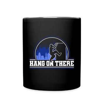 Parkour Freerunning Traceur - Tasse einfarbig - Schwarz - Vorne