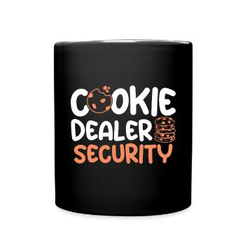 Sécurité des revendeurs de cookies / Baker - Mug uni - noir - Devant