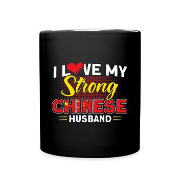 Chine Chinese Roots Cadeau - Mug uni - noir - Devant