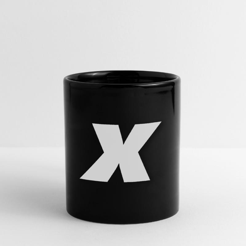 X oder mal Tasse einfarbig