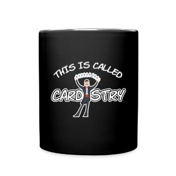 Pick A Card Any Card - Full Colour Mug - black - Front