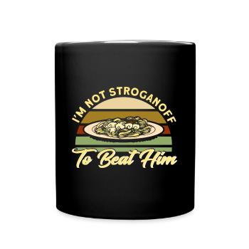 Noodles Noodle Lover Lasagne Spaghetti Cadeau - Mug uni - noir - Devant