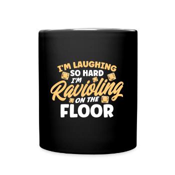 Noodles Noodle Lover Lasagne Spaghetti Cadeau - Mug uni - noir - Devant
