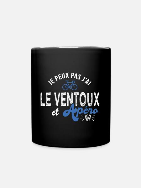 je peux pas j ai le ventoux cadeau cool vélo - Mug uni - noir
