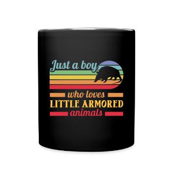 Cadeau de tatou Dicton drôle - Mug uni - noir - Devant