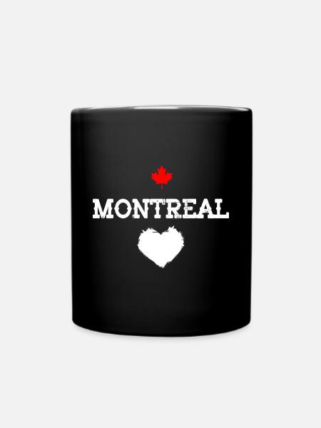 Montreal - Full Colour Mug - black