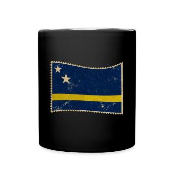 Curaçao - Tasse einfarbig - Schwarz - Vorne