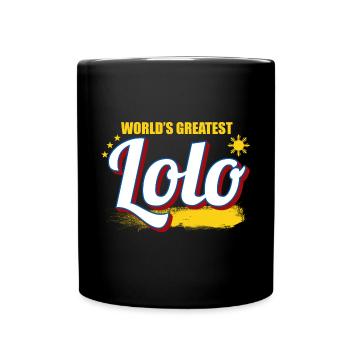 Philippines Filipino Père Grand-père Lolo I Cadeau - Mug uni - noir - Devant