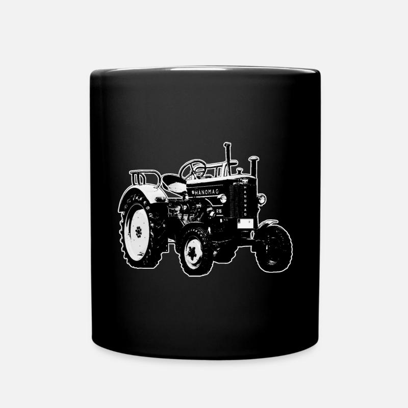 hanomag trecker Hanomag Traktor R16 Ackerschlepper - Tasse einfarbig - Schwarz