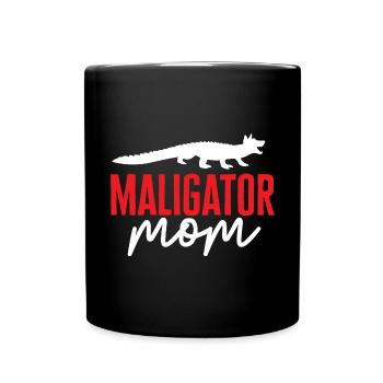 Malinois Belgian Shepherd Mechelaar Dog - Full Colour Mug - black - Front