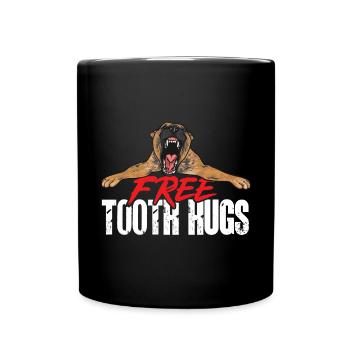 Malinois Belgian Shepherd Mechelaar Dog - Full Colour Mug - black - Front