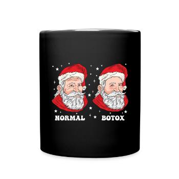 Hautarzt Botox Weihnachten - Tasse einfarbig - Schwarz - Vorne