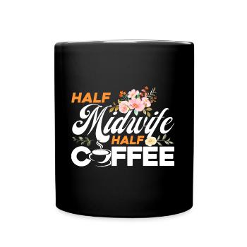 Sage-femme obstétricienne Doula Gift - Mug uni - noir - Devant