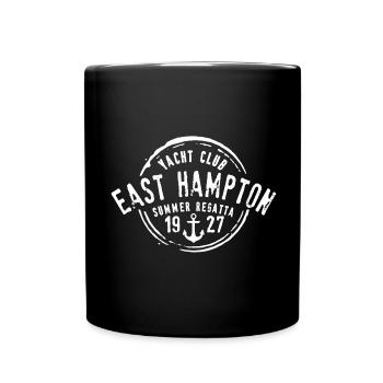 East Hampton yacht club summer regatta - Full Colour Mug - black - Front