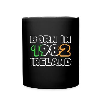Ireland 1982 - Full Colour Mug - black - Front