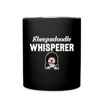 Sheepadoodle Doodle Dog - Mug uni - noir - Devant