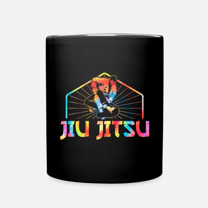 Brazilian Jiu Jitsu MMA Bjj Hugger - Tasse einfarbig - Schwarz
