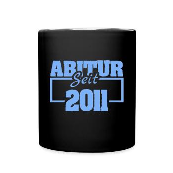 Jahr 2011 - Tasse einfarbig - Schwarz - Vorne
