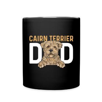Cairn Terrier Chien - Mug uni - noir - Devant