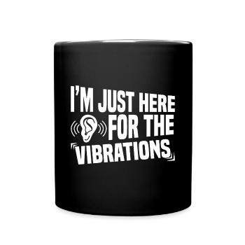 Langue des signes sourde Fierté sourde - Mug uni - noir - Devant