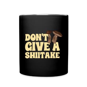 Mushroom picking Mushroom picking Mushrooms Foraging - Full Colour Mug - black - Front