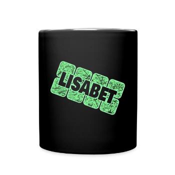 Mother Infant First name Lisabet - Full Colour Mug - black - Front