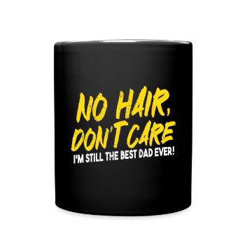 Papa Papa Dad Blagues Cadeau Fête des Pères - Mug uni - noir - Devant