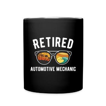 Chemise de lunettes de soleil Beach Mechanic - Mug uni - noir - Devant