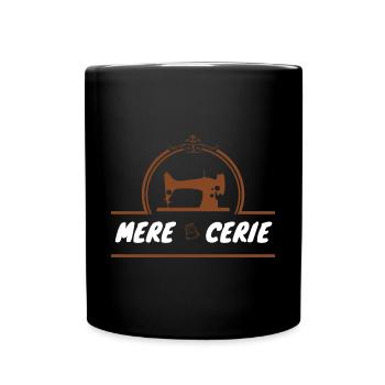 Mère cerie - Mug uni - noir - Devant
