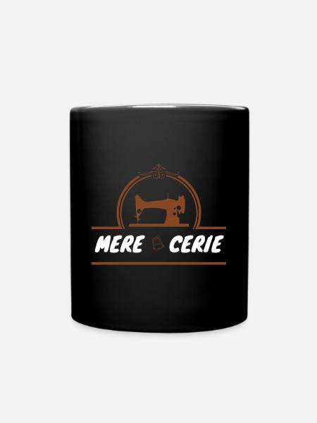 Mère cerie - Mug uni - noir