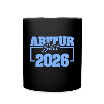 2026 - Tasse einfarbig - Schwarz - Vorne