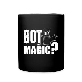 Magician Magician Got Magic - Full Colour Mug - black - Front
