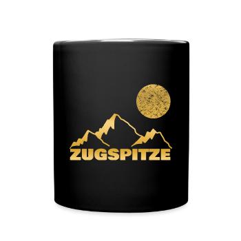 Bergsteigen für Zugspitze Berg Bouldern - Tasse einfarbig - Schwarz - Vorne