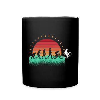 Vélo VTT - Mug uni - noir - Devant