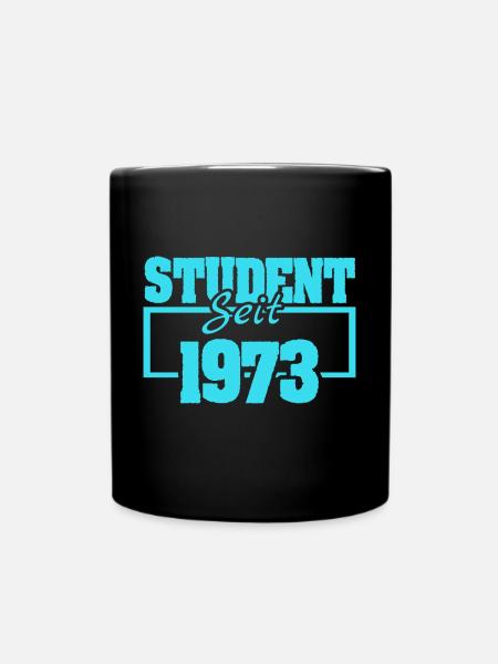 seit 1973 - Tasse einfarbig - Schwarz