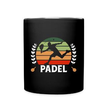 Padel Tennis Paddle Paddle Ball Padel Platform - Full Colour Mug - black - Front