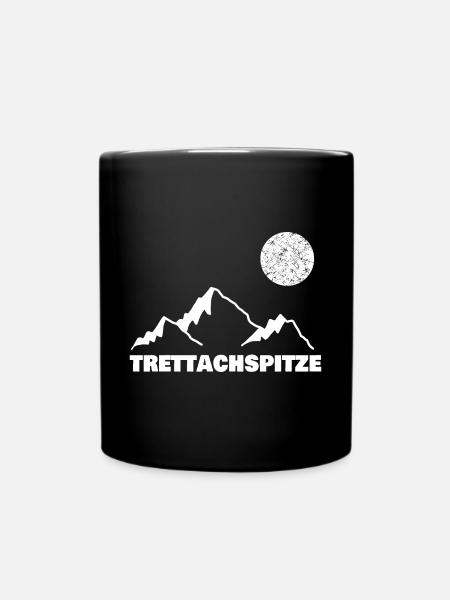 Bergsport trettachspitze - Tasse einfarbig - Schwarz