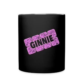 Nom jour Ginnie - Mug uni - noir - Devant