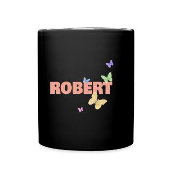 Gift for Robert - Full Colour Mug - black - Front