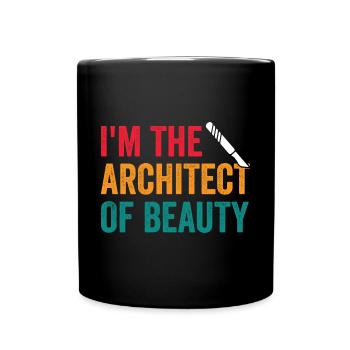 Chirurgien plasticien Architecte de la - Mug uni - noir - Devant