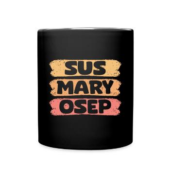 Sus Mary Osep Retro Pinoy Expression For A - Tasse einfarbig - Schwarz - Vorne
