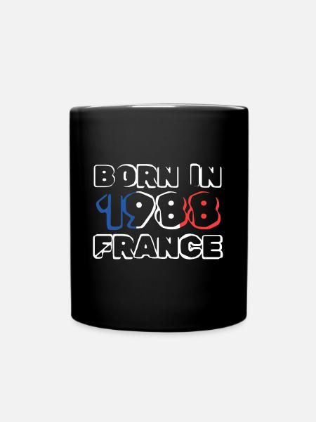 in 1988 - Tasse einfarbig - Schwarz