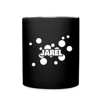 Vorname Jarel - Tasse einfarbig - Schwarz - Vorne