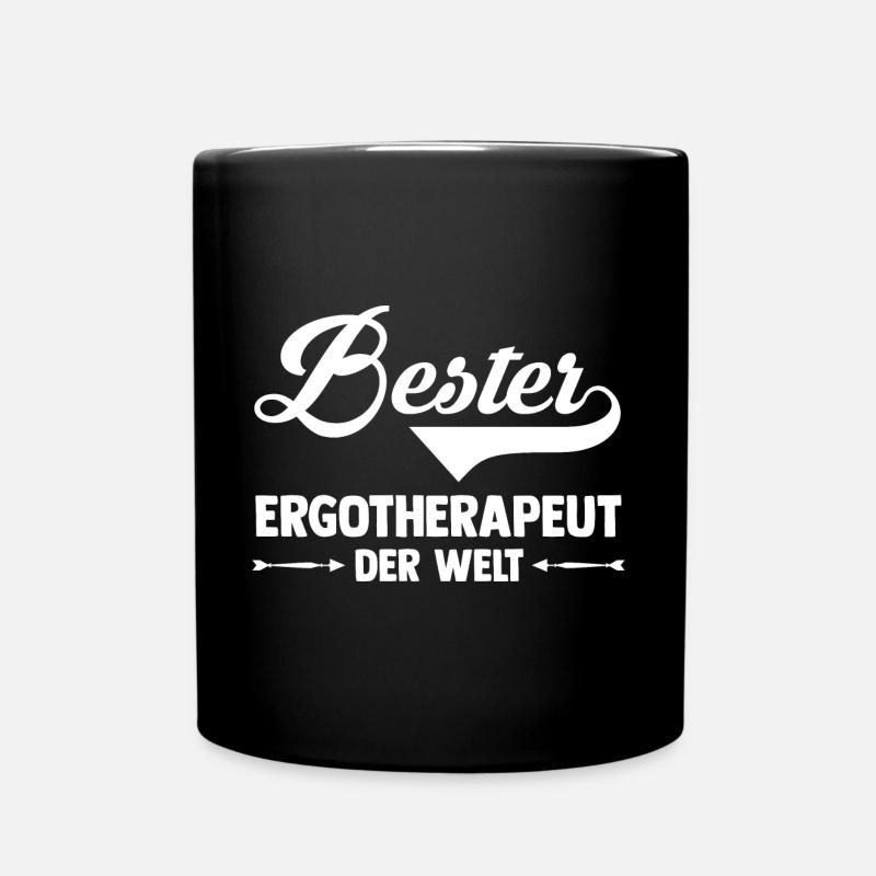 Ergotherapie Ergotherapeut - Tasse einfarbig - Schwarz
