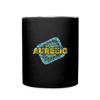 Freizeit Aurelio - Tasse einfarbig - Schwarz - Vorne