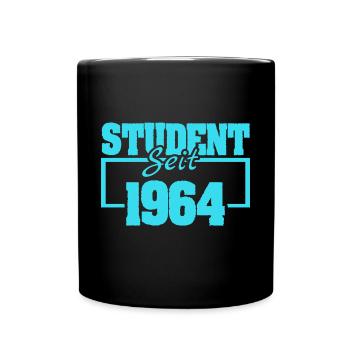 seit 1964 - Tasse einfarbig - Schwarz - Vorne
