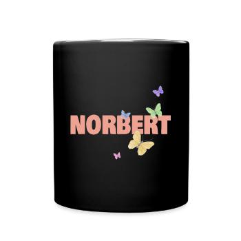 Name: Norbert - Full Colour Mug - black - Front